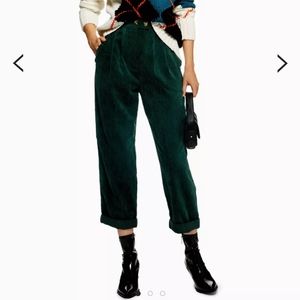*NWT* Topshop High Waisted Peg Trousers